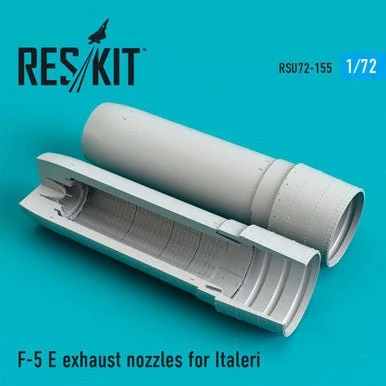 1/72 Reskit F-5 E exhaust nozzles for Italeri (1/72)