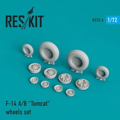 1/72 Reskit Grumman F-14 (A/B) "Tomcat" wheels set (1/72)