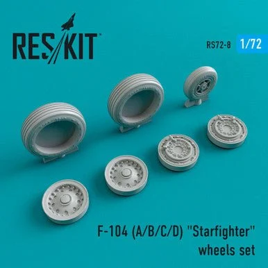 1/72 Reskit Lockheed F-104 (A/B/C/D) "Starfighter" wheels set (1/72)