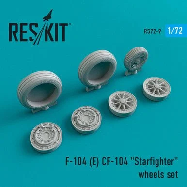 1/72 Reskit Lockheed F-104 (E) CF-104 "Starfighter" wheels set (1/72)
