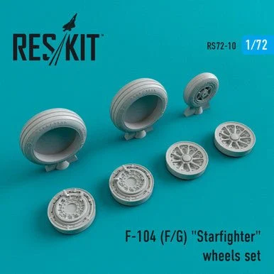 1/72 Reskit Lockheed F-104 (F/G) "Starfighter" wheels set (1/72)