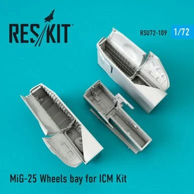 1/72 Reskit MiG-25 Wheels bay for ICM Kit (1/72)