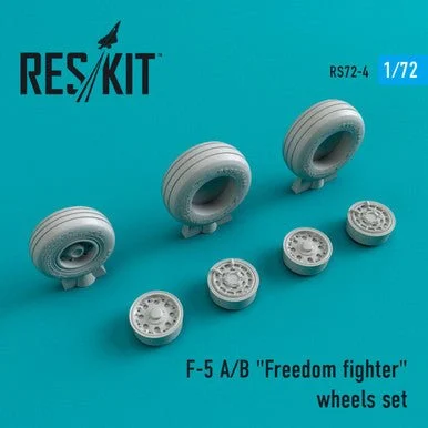 1/72 Reskit Northrop F-5 A/B "Freedom fighter" wheels set (1/72)