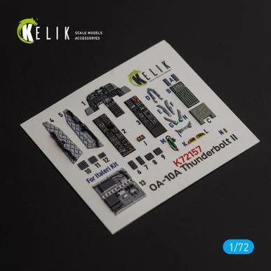1/72 Reskit OA-10A Thunderbolt - interior 3D decals for Italeri kit