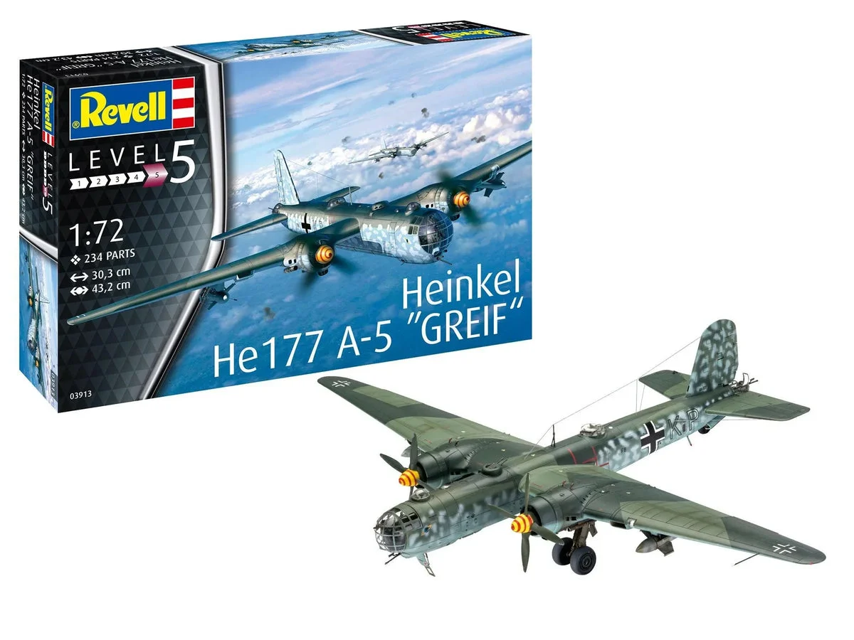 1/72 Revell Germany Heinkel He177 A-5 Greif 3913
