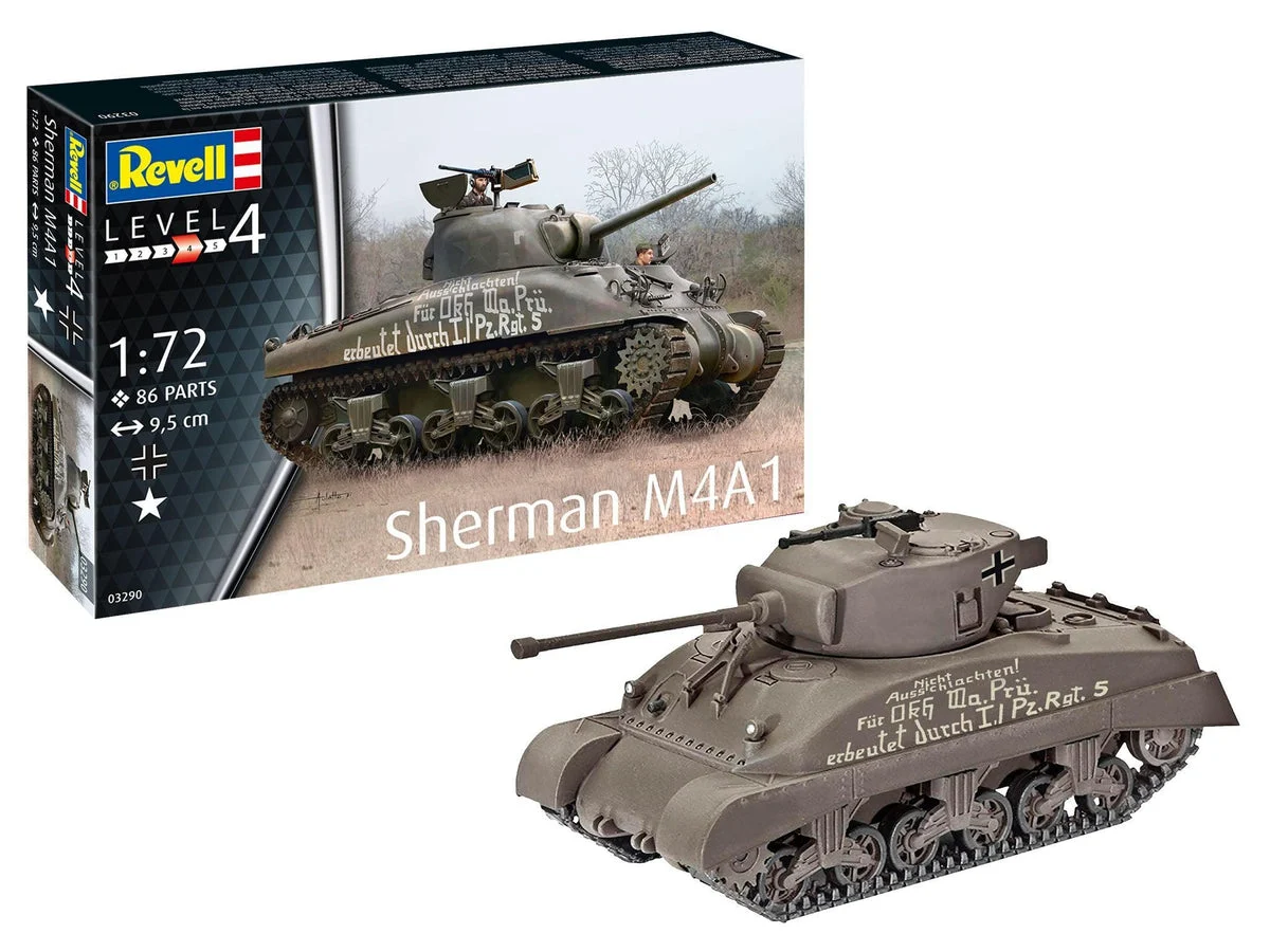 1/72 Revell Germany Sherman M4A1 - 3290
