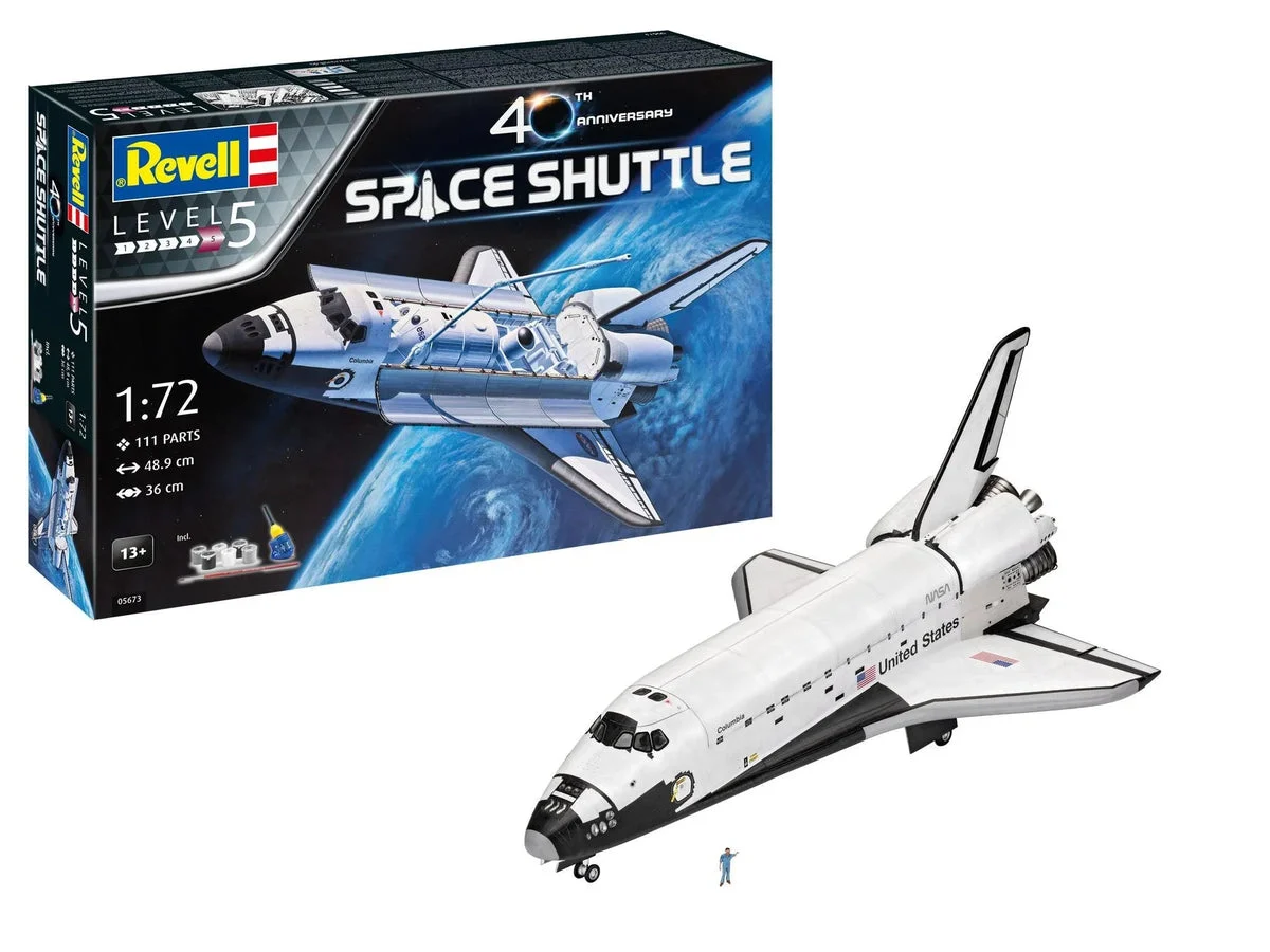 1/72 Revell Germany Space Shuttle, 40th. Anniversary 5673 - Revell-Germany