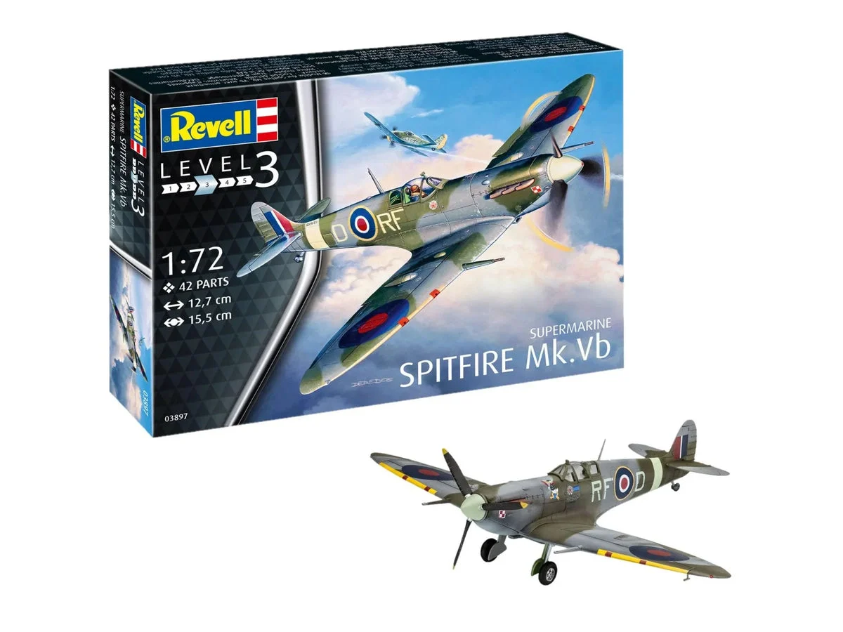 1/72 Revell Germany Supermarine Spitfire Mk.Vb 3897 - Revell-Germany