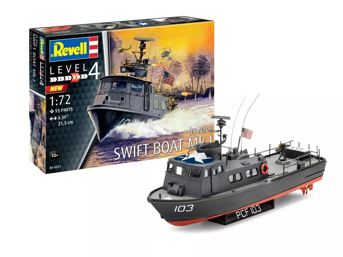 1/72 Revell-Monogram US Navy Swift Boat Mk.I #321