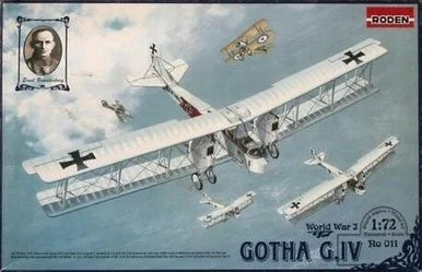 1/72 Roden Gotha G IV WWI German BiPlane Bomber
