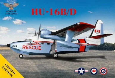 1/72 SOVA-M Hu-16B/D "Albatross" flying boat(Thai/Can/US Navy)