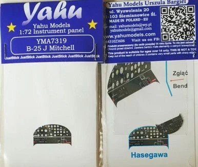 1/72 Yahu Models B-25J Mitchell - Instrument Panel