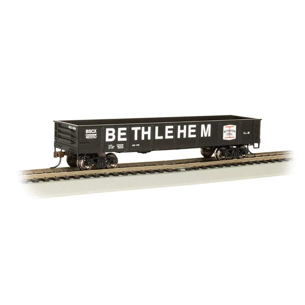Bachmann HO Scale 40' Gondola Bethlehem Steel - BAC17205