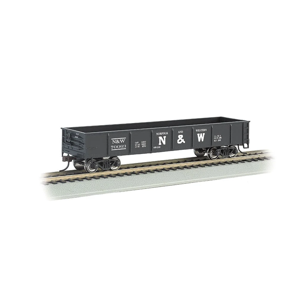 Bachmann HO Scale 40' Gondola N&W - BAC17207
