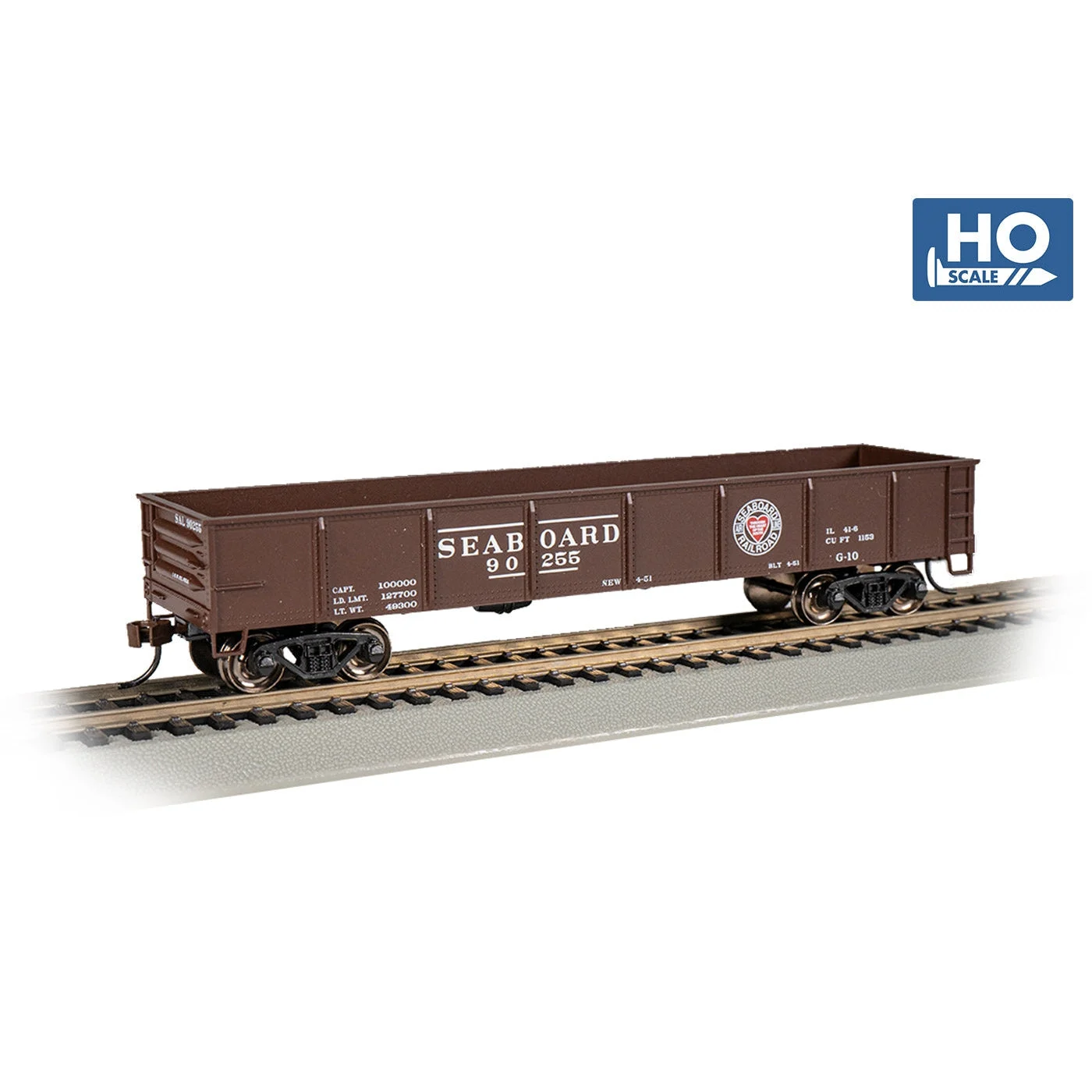 Bachmann HO Scale 40' Gondola SBD - BAC17222