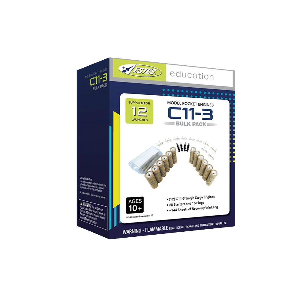 Estes C11-3 Engines (12 pk) - EST1726