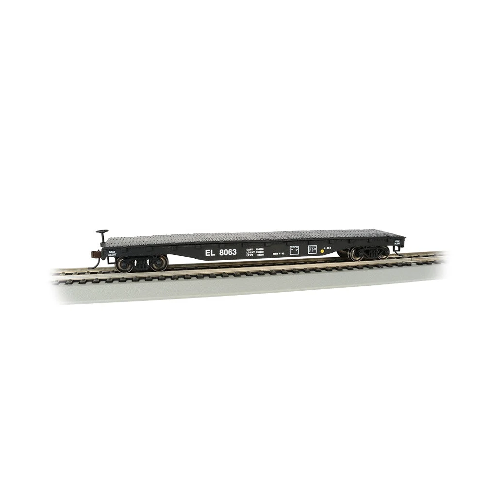 Bachmann HO Scale 52' Flatcar E-L - BAC17304