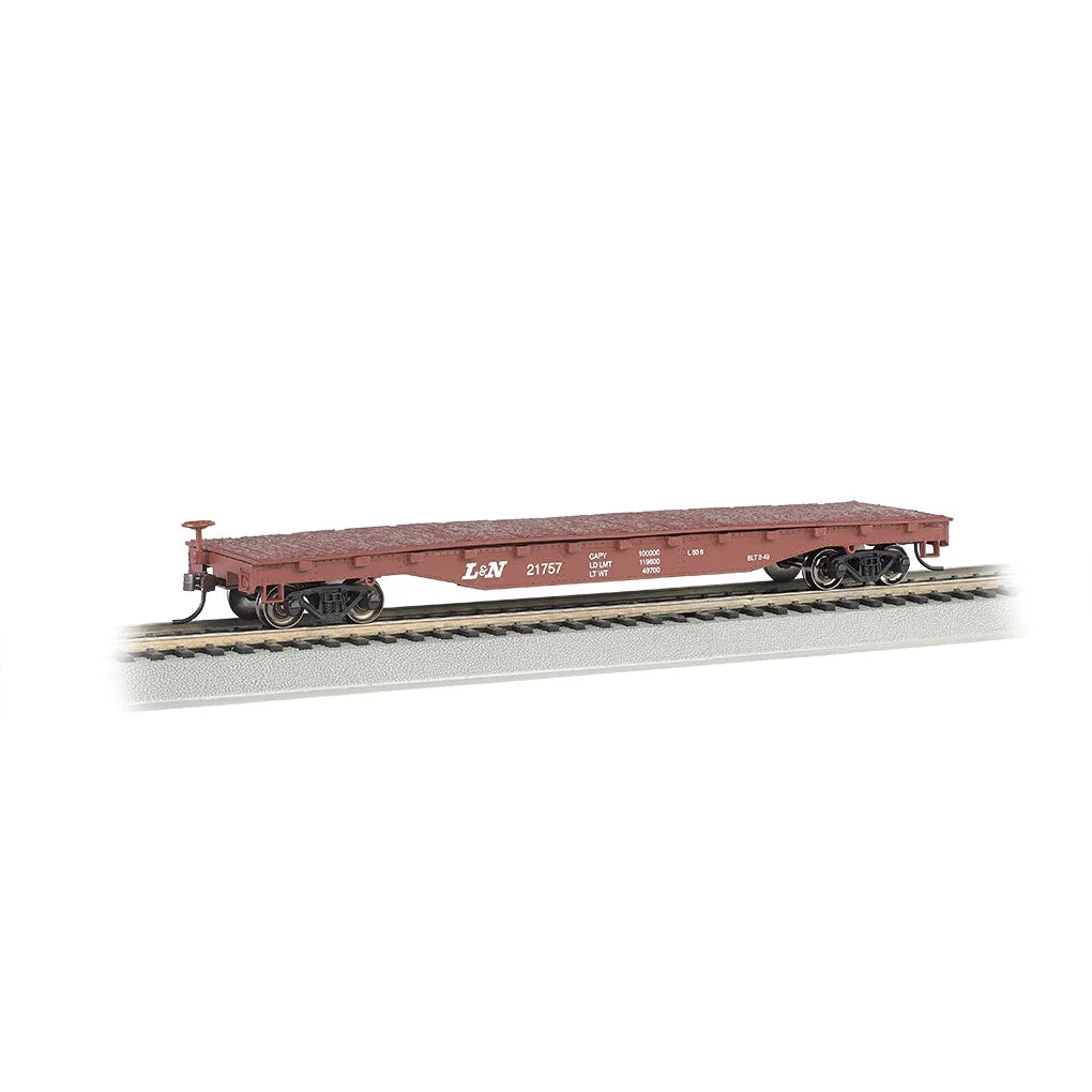 Bachmann HO Scale 52' Flatcar L&N - BAC17315