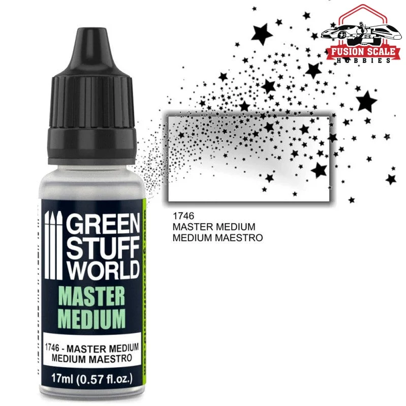 Green Stuff World Master Medium 17ml Bottle GSW1746