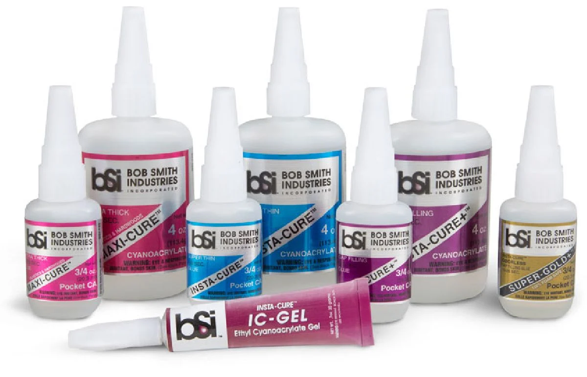 Bob Smith Industries SUPER-GOLD+ POCKET CA Foam Safe CA Glue with Pin-in-Cap 3/4oz 139