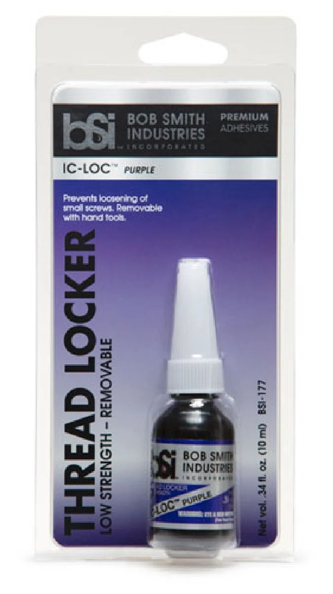 Bob Smith Industries IC LOC – PURPLE Lower Strength Thread Locker .34 fl oz 177