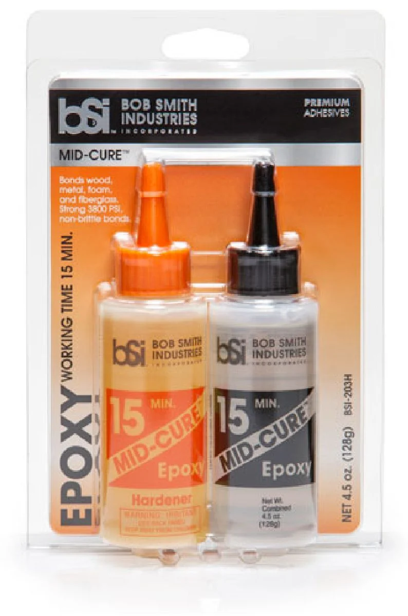 Bob Smith Industries MID-CURE 15-Minute Epoxy 4 1/2oz 203