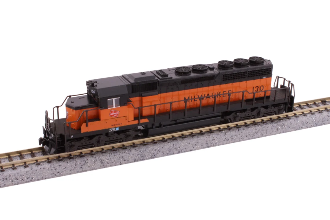 Kato N Scale Milwaukee Road SD40-2 #130 - DCC - KAT1764825DCC