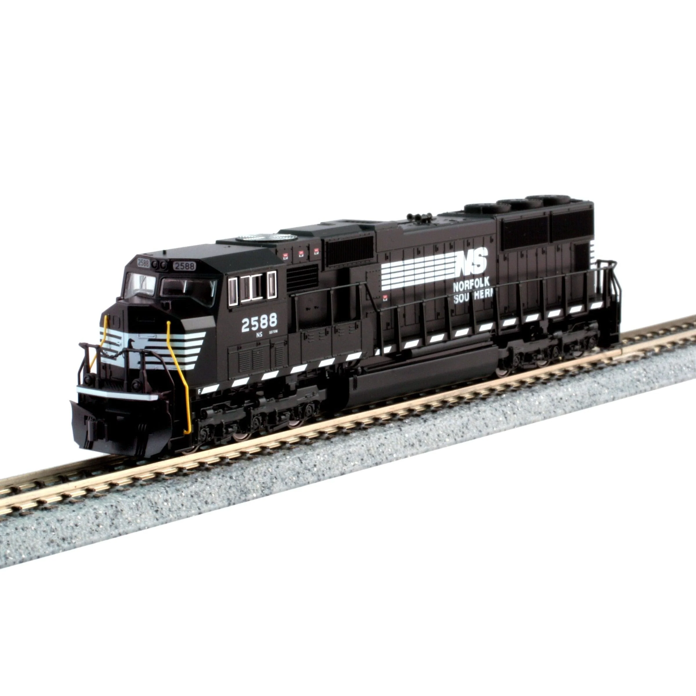 Kato N Scale Norfolk Southern EMD SD70M 2588 Flat Radiator with ESU LokSound V5 KAT1767606-LS