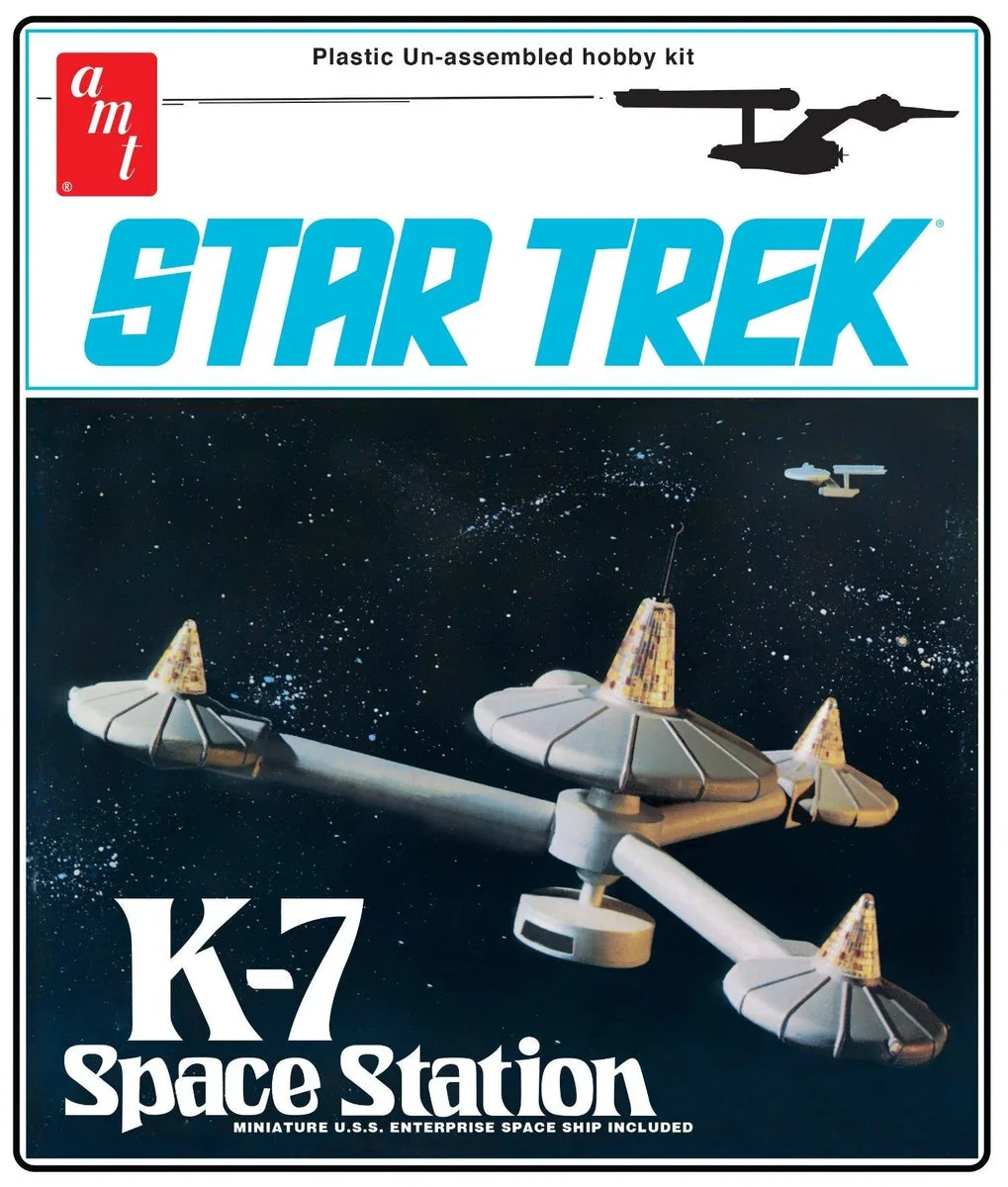 1/7600 AMT Star Trek K-7 Space Station 1415