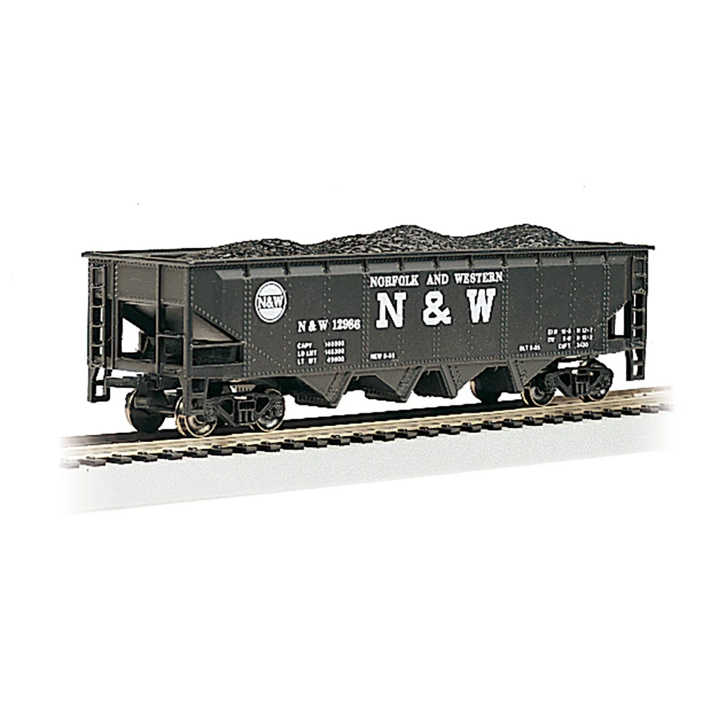 Bachmann HO Scale 40' Quad Hopper N&W - BAC17607