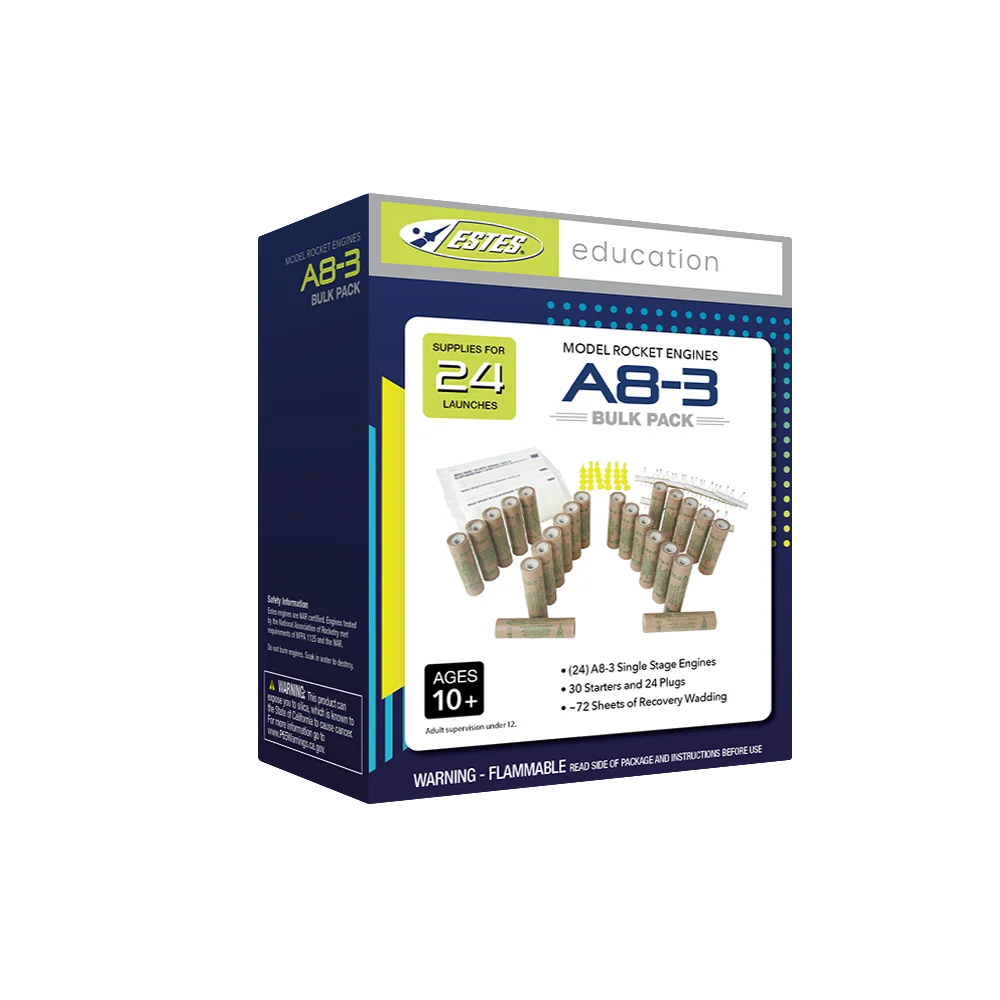 Estes A8-3 Bulk Pack/24pc