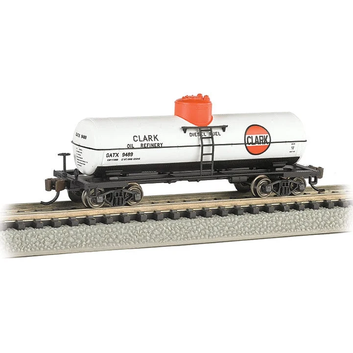 Bachmann N Scale 36' Single Dome Tank Car Clark - BAC17857