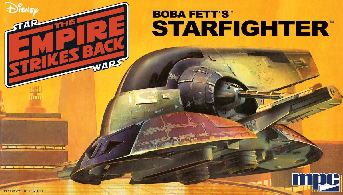 1/85 MPC Star Wars Boba Fett’s Starfighter 951