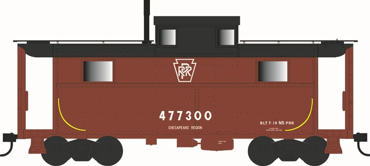 Bowser HO Pennsylvania N-5 Caboose PRR #477300 - BOW43367