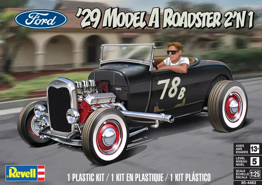 Revell 29 Ford Model A Roadster Skill 5