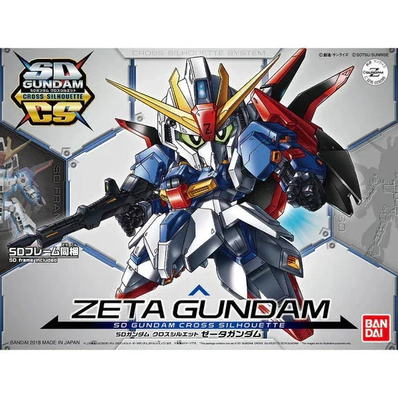 Bandai Mobile Suit Zeta Gundam SDCS #5 Zeta Gundam Model Kit - Bandai Namco