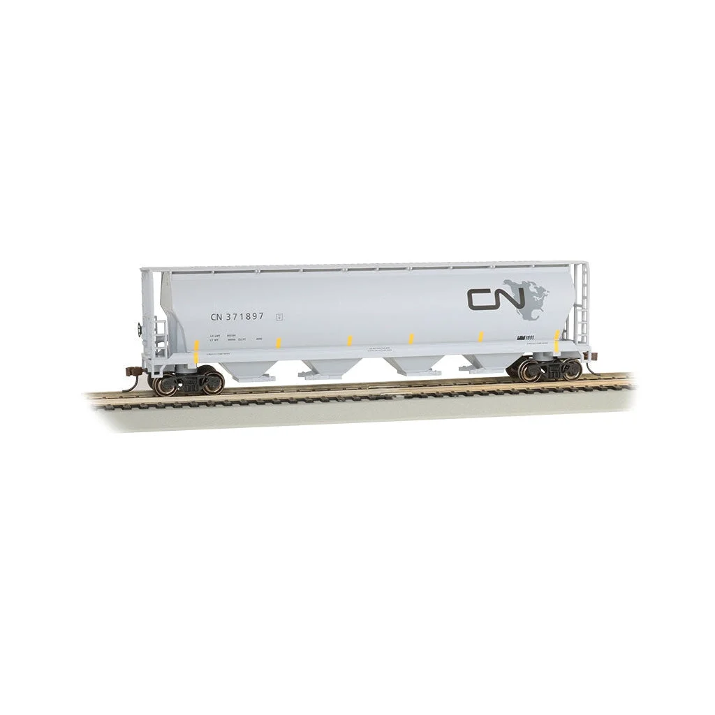 Bachmann HO Scale 4-Bay Cyl.Hopper CN/North American Logo - BAC19145