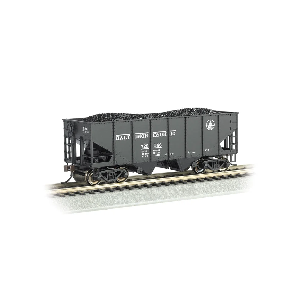 Bachmann HO Scale 55t 2-Bay Outside Braced Hopper B&O #72/Capitol Dome - BAC19509