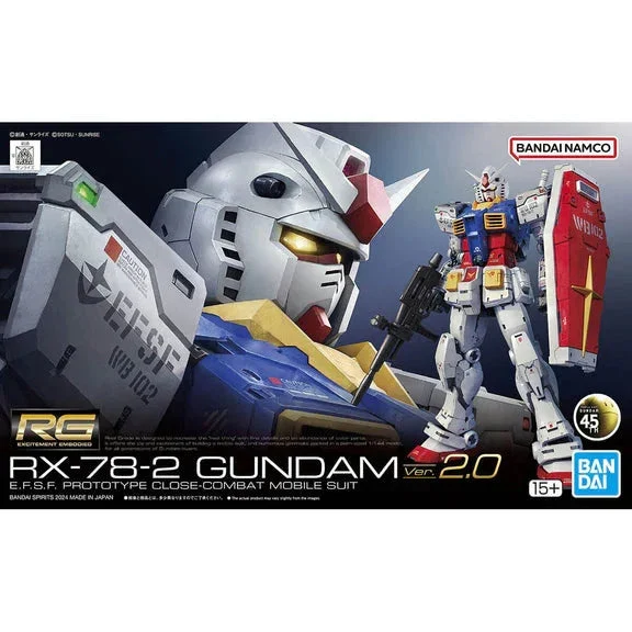 1/144 Bandai RG #40 RX-78-2 Gundam (Ver. 2.0)