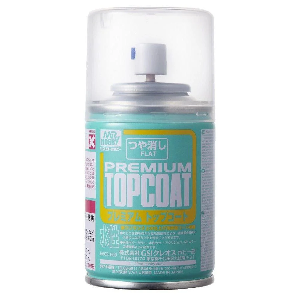 Mr Hobby Mr Premium Top Coat Semi-Gloss