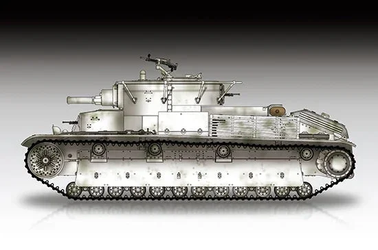 1/72 Trumpeter Soviet T-28 Medium Tank (Riveted) - 07151
