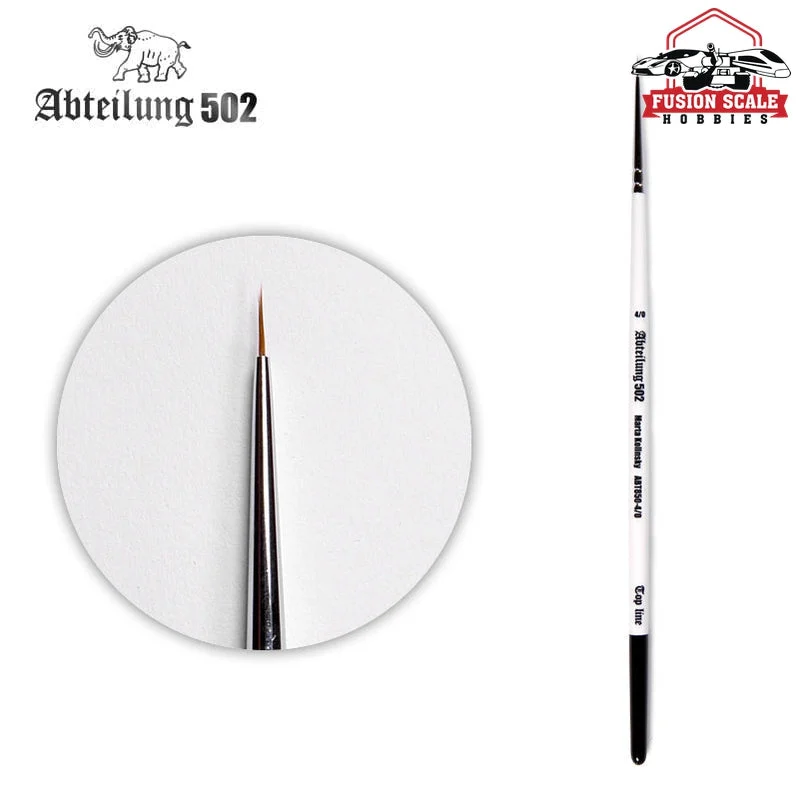 Abteilung 502 Marta Kolinsky 4/0 Paint Brush
