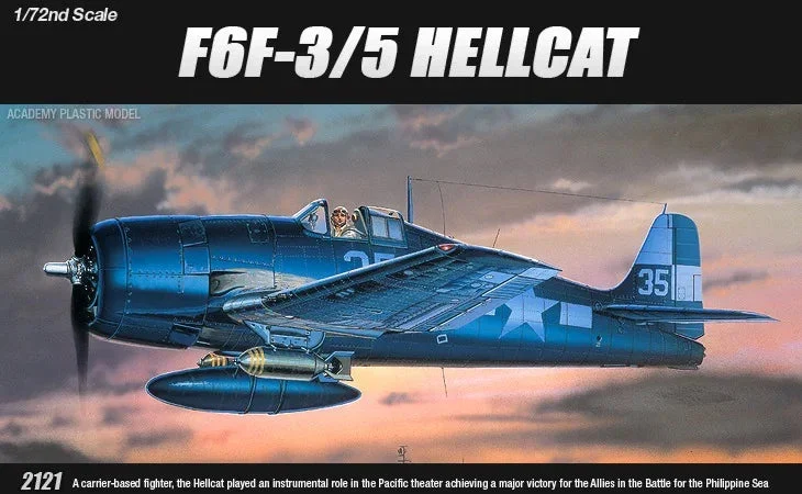 1/72 Academy F6F-3/5 Hellcat 12481