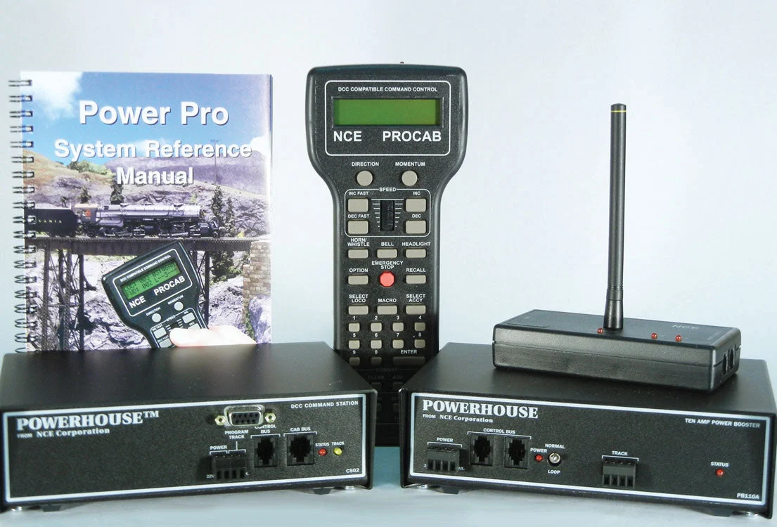NCE PH10R Power Pro Wireless DCC System 10 Amp Starter Set NCE0007 - NCE DCC