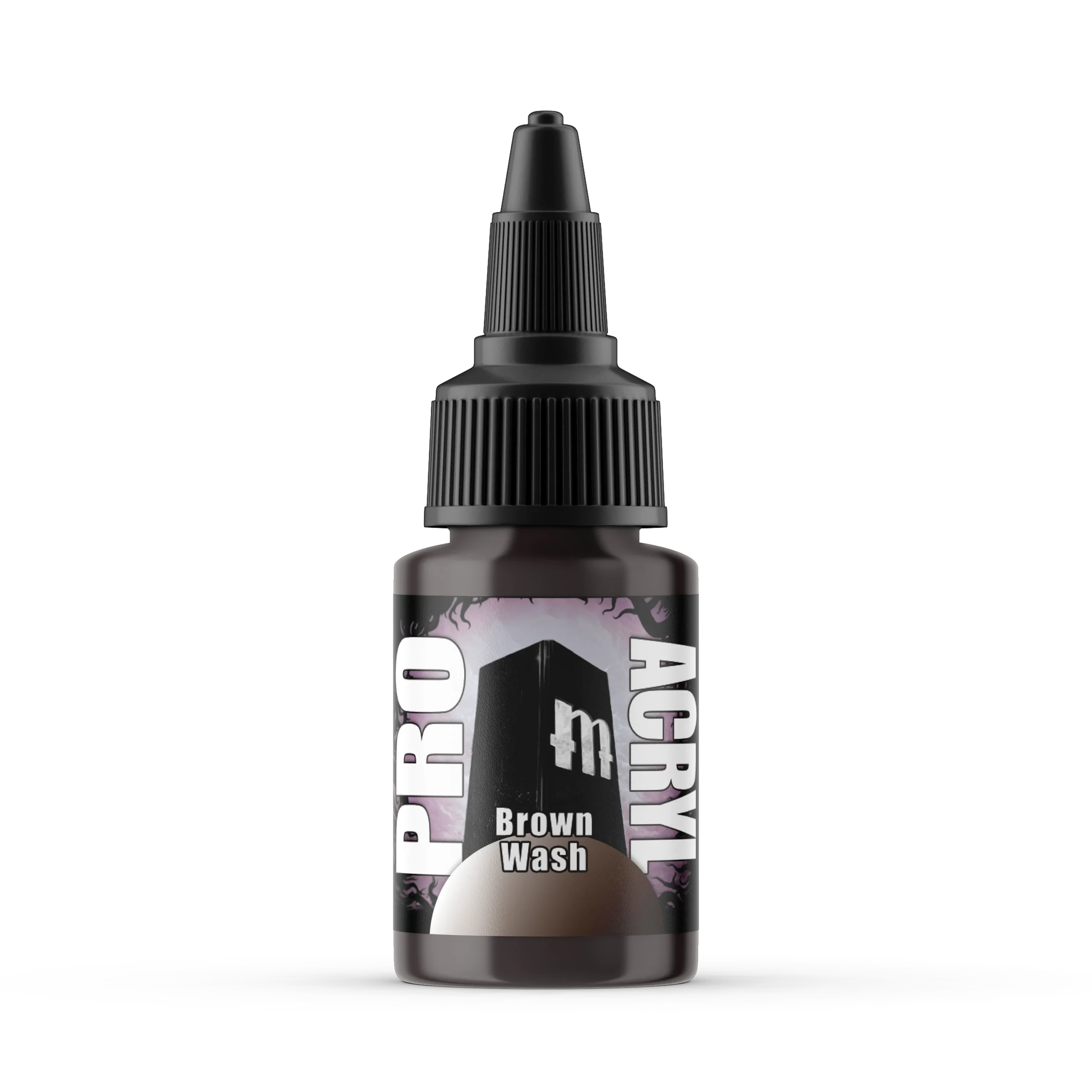 Pro Acryl Brown Wash Acrylic Paint – 201 - Monument Hobbies