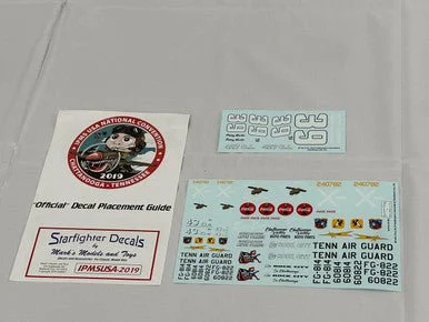 2019 IPMS National Convention Exclusive Decal Sheet - Starfighter Decals