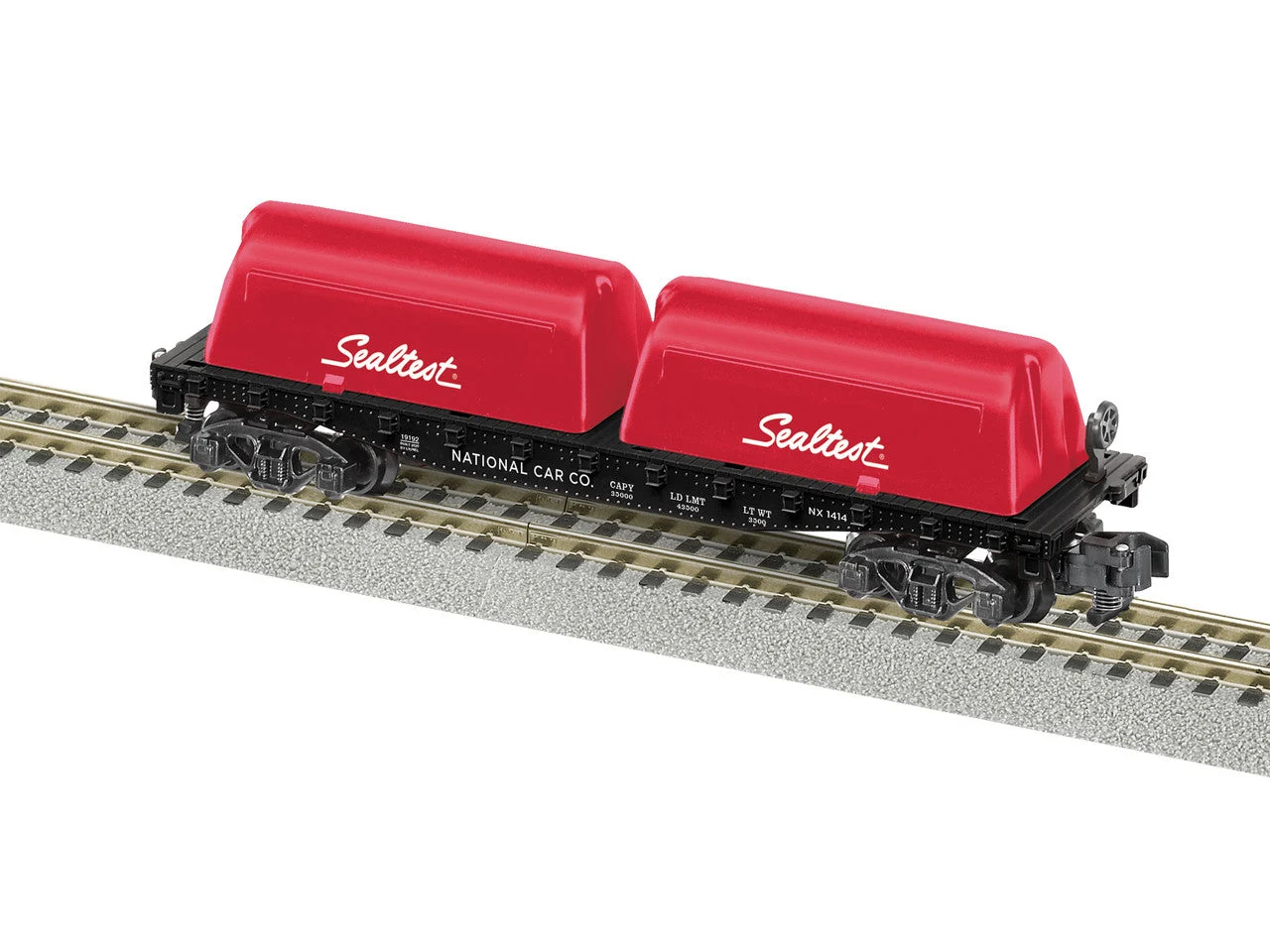 Lionel S Scale Sealtest Milk Flat Car #1414 - 2019192