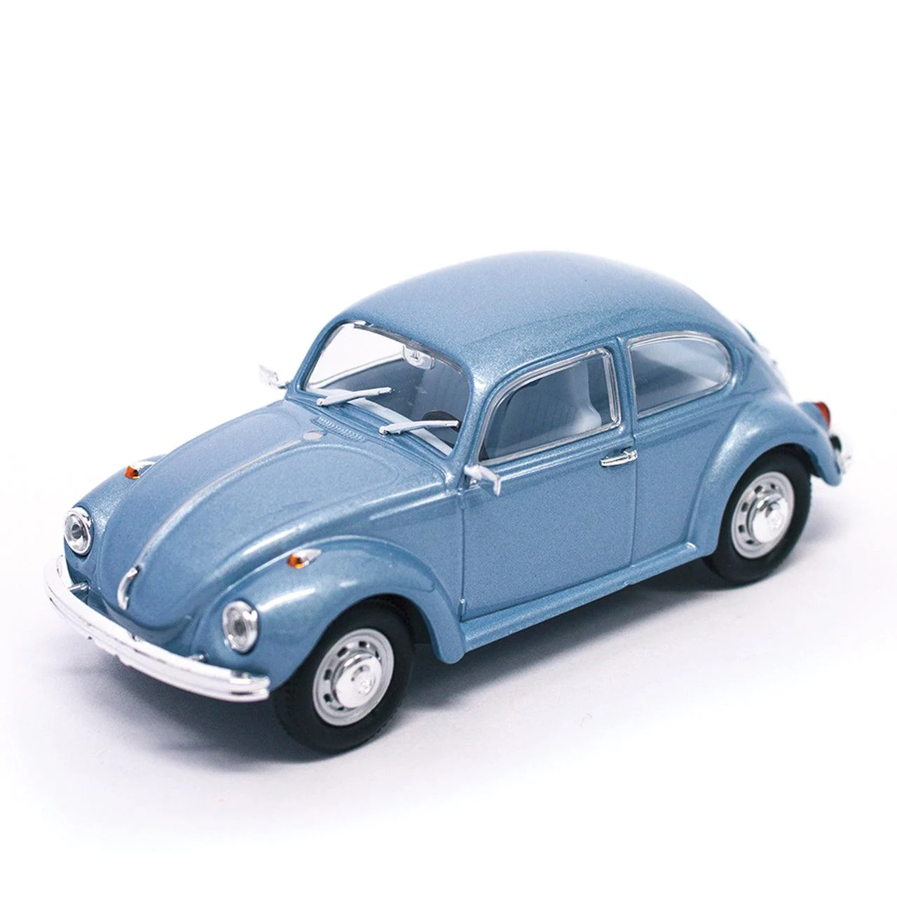 Lucky Die Cast 1972 Volkswagen Medium Blue Beetle Sedan 1:43 - Yat Ming