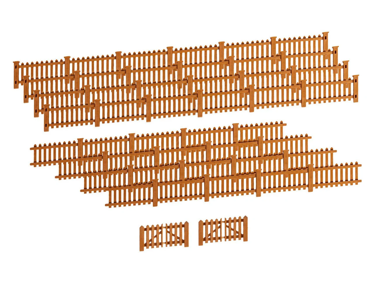 Lionel HO Scale Picket Fence Brown - 2057130