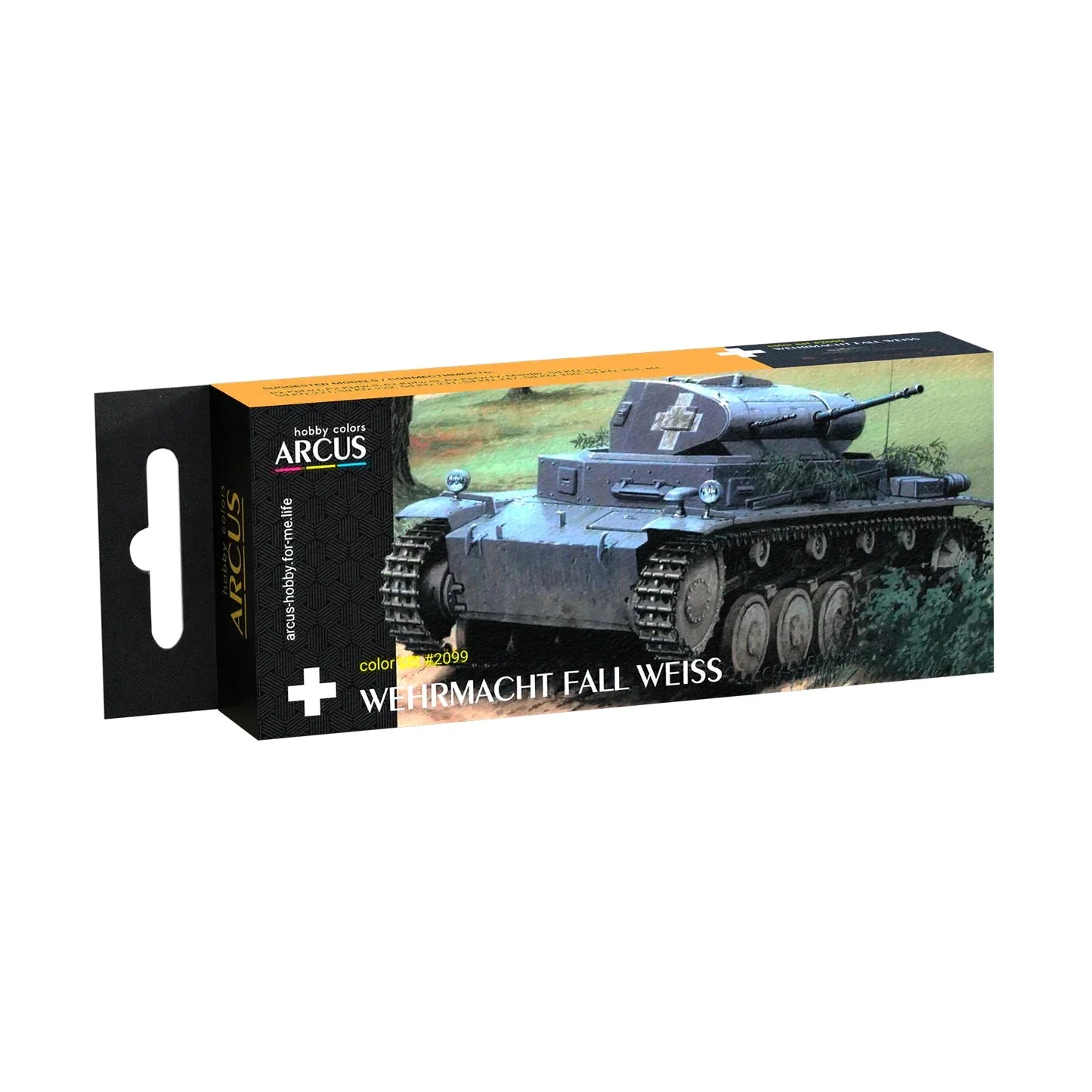 Arcus Hobby Colors Wehrmacht Fall Weiß Paint Set